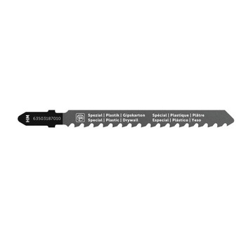Fein 3 in. 24 TPI HM Carbide T-Shank Jigsaw Blade