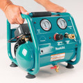 Portable Air Compressors | Makita AC001 0.6 HP 1 Gallon Oil-Free Hand Carry Air Compressor image number 7