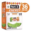 Snacks | That's it. 810090991108 0.7 oz. Bar Organic Energy Bars - Mango Lime (36/Box) image number 1