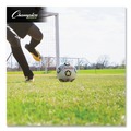 Toys | Champion Sports SRB5 No. 5 Size Rubber Sports Ball For Soccer - White/Black image number 5