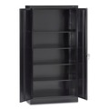 Office Filing Cabinets & Shelves | Tennsco 7218-BLK 30 in. x 18 in. x 72 in. Assembled High Standard Cabinet - Black image number 0