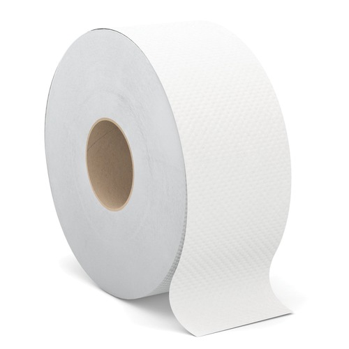Cleaning & Janitorial Supplies | Cascades PRO B230 3.3 in. x 750 ft. 2-Ply Septic Safe Select Jumbo Bath Tissue - White (12/Carton) image number 0