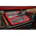 Socket Sets | Milwaukee 48-22-9010 47-Piece 1/2 in. Drive Metric and SAE Ratchet and Socket Set with FOUR FLAT Sides image number 10