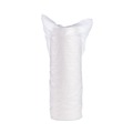 Food Trays, Containers, and Lids | Dart 8SJ32 8 oz. 4.63 in. Diameter x 1.13 in. Height Squat Foam Container - White (500/Carton) image number 3