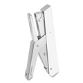 Office Staplers & Punches | Fellowes Mfg Co. 5014701 LX890 0.25 in./0.31 in. Staples 40-Sheet Capacity Handheld Plier Stapler with Antimicrobial Protection - White image number 3