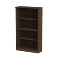  | Alera ALEVA635632ES 31.75 in. x 14 in. x 54.88 in. Valencia Series 4-Shelf Bookcase - Espresso image number 1
