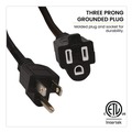 Office Electronics & Batteries | GoGreen Power GG-13715BK 16 AWG Outdoor Extension Cord, 15 ft, 13 A, Black image number 2