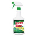 Cleaning & Janitorial Supplies | Spray Nine 26832 32 oz. Trigger Spray Bottle Heavy Duty Cleaner/Degreaser/Disinfectant - Citrus Scent image number 0