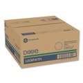 Labor Day Sale! Save $30 off $199! | Dixie UX9PATH Pathways Soak-Proof Shield 8.5 in. Diameter Mediumweight Paper Plates - Green/Burgundy (1000/Carton) image number 2