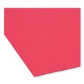 Office Jansan | Smead 12743 1/3-Cut Tabs Assorted Letter Size 0.75 in. Expansion Colored File Folders - Red (100/Box) image number 7
