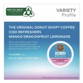 Food Service | The Original Donut Shop 5000382824 ICED Refreshers K-Cup Pods - Mango Dragonfruit Lemonade (80/Carton) image number 5