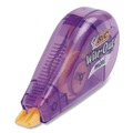 Office Jansan | BIC WOTM11 Wite-Out Brand 0.2 in. x 26.2 ft. Non-Refillable Mini Correction Tape - Assorted (1-Dozen) image number 2