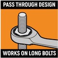 New Year New Savings! Save $25 off $150 | GearWrench 85988 12-Piece 12-Point Metric XL GearBox Double Box Ratcheting Wrench Set image number 10