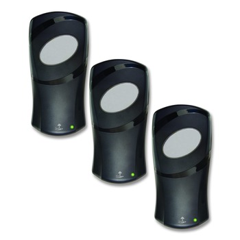 Dial Professional 17000 16642 Fit X2 5.25 in. x 4 in. x 10.5 in. 1 L Touch-Free Dispenser - Slate (3/Carton)