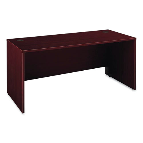  | Bush 2960ACSA1-03 Enterprise Collection 60 in. x 28.63 in. x 29.75 in. Double Pedestal Desk - Harvest Cherry image number 0