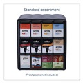 Breakroom Supplies | FLAVIA 25200002 15.2 in. x 17.2 in. x 16.3 in. 12-Compartments Four Column Merchandiser - Black image number 5