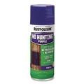 Office Jansan | Rust-Oleum 270970 12 oz. Aerosol Can Specialty No Hunting Spray Paint - Flat Purple (6/Carton) image number 1