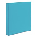 Office Jansan | Avery 17295 11 in. x 8.5 in. 1 in. Capacity 3-Rings Durable View Binder with DuraHinge and Slant Rings - Aqua image number 1