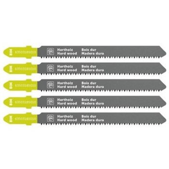 Fein (5/Pack) 3 in. 17 TPI Chrome-Vanadium T-Shank Jigsaw Blade