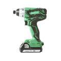 Impact Drivers | Factory Reconditioned Metabo HPT WH18DGLM 18V Variable Speed Lithium-Ion 1/4 in. Cordless Impact Driver Kit (1.3 Ah) image number 2