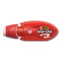 Office Jansan | BIC WOMTP21 Wite-Out Mini Twist 0.2 in. x 314 in. Non-Refillable Correction Tape - Blue/Fuchsia Applicators (2/Pack) image number 2