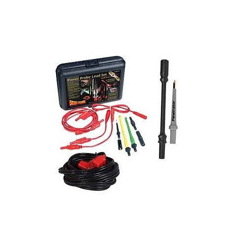 Diagnostics Testers | Power Probe PPHA100GS Gold Series Lead Set, Hook Extension Cable, and Penetrator Tungsten Tip image number 0