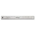 Rulers & Yardsticks | Westcott 10415 12 in. Standard/Metric Stainless Steel Office Ruler With Non Slip Cork Base image number 0