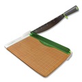 Labor Day Sale! Save $30 off $199! | Westcott 16875 18 in. x 28 in. 30 Sheets CarboTitanium Guillotine Paper Trimmer - Metal/Wood Composite Base image number 1