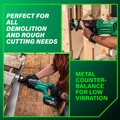 New Year New Savings! Save $25 off $150 | Metabo HPT CR18DBQ4M 18V MultiVolt Lithium-Ion Cordless Reciprocating Saw (Tool Only) image number 7
