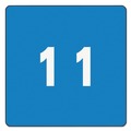 Labels | Smead 67421 1.5 in. x 1.5 in. 1 Numerical End Tab File Folder Labels - Light Blue (1-Roll) image number 0