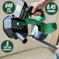 Metabo HPT CB18DBLQ4M 18V Brushless Lithium-Ion 3-1/4 in. Band Saw (Tool Only) image number 8