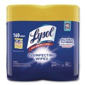 Bulk Savings Pricing 2 | LYSOL Brand 19200-80296 1-Ply 7 in. x 7.25 in. Lemon and Lime Blossom Disinfecting Wipes - White (2/Pack) image number 1