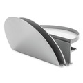 Office Jansan | Deflecto 400003 12 x 9.69 x 7.11 Standing Letter Size Desk File Organizer - Gray image number 0