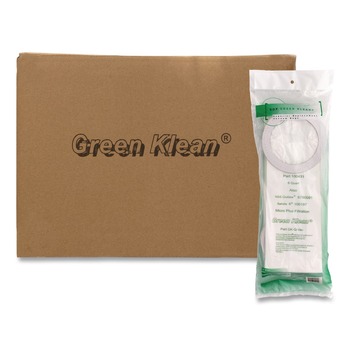 Green Klean GK-Q-Vac Replacement Vacuum Bag (10/Carton)