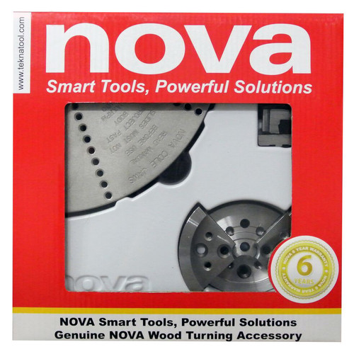 Lathe Accessories | NOVA 6033 3-Piece Chuck Jaw Assortment Bundle image number 0