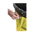 Trash Cans | Rubbermaid Commercial FG264360YEL 44 Gallon Plastic Vented Round Brute Container - Yellow image number 5