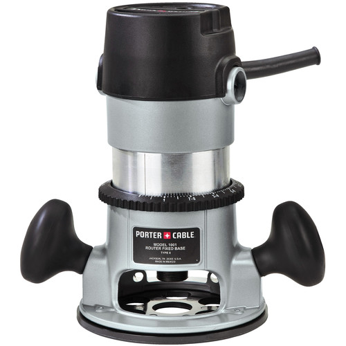Powerhead Router Factory Reconditioned Porter-Cable 1 3/4 Peak HP Router with FREE Bit Set