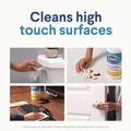 Hand Wipes | Clorox 01593 7 in. x 8 in. 1-Ply Disinfecting Wipes - Fresh Scent, White image number 7