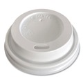 Bulk Savings Pricing 2 | Boardwalk BWKHOTWH4 Plastic Hot Cup Lids Fits 4 oz. Cups - White (1000/Carton) image number 1