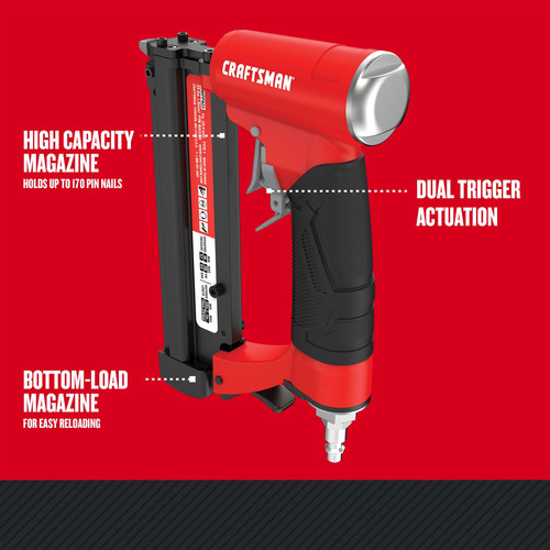 Craftsman shop pneumatic nailer