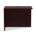  | Alera ALEVA353624MY Valencia Series 35 in. x 23-5/8 in. x 29-1/2 in. Reversible Return/Bridge Shell - Mahogany image number 1