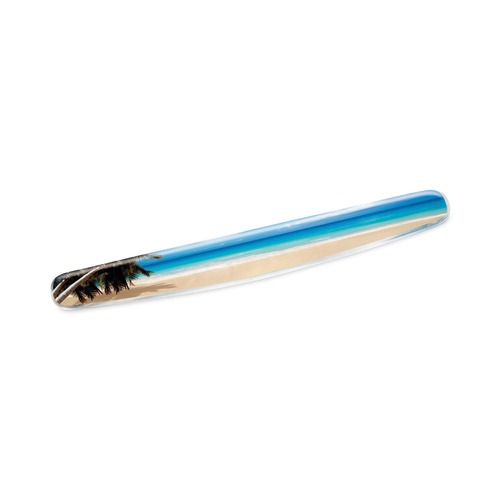  | 3M WR308BH Beach Design Clear Gel Keyboard Wrist Rest image number 0