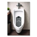 Cleaning & Janitorial Supplies | Boardwalk TSU-P-006I006I-56-AAS80 5.22 oz Vertical Urinal Screen - Midnight Coast Scent/Black (6/Carton) image number 4