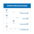 Office Jansan | Hammermill 10226-9 Colors 20 lbs. 8.5 in. x 11 in. Print Paper - Lilac (500/Ream) image number 2