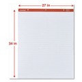 Office Jansan | Universal UNV35601 27 in. x 34 in. Easel Pads/Flip Charts - White (2/Carton) image number 6