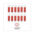 Office Jansan | Universal UNV75750 0.74 oz. Glue Stick - Clear (12/Pack) image number 3