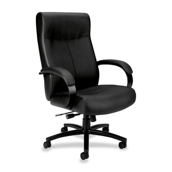 HON HVL685.SB11 VL680 Big & Tall Leather Office Chair (Black)