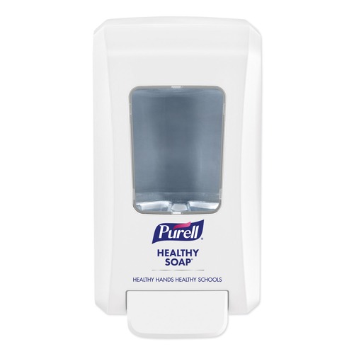 Hand Soaps | PURELL 5240-06CT 4.68 in. x 6.5 in. x 11.66 in. 2000 mL FMX-20 Soap Push-Style Dispenser - White (6/Carton) image number 0