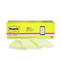 Office Jansan | Post-it Notes Super Sticky 654-24SSCP 3 in. x 3 in. Pads in Canary Yellow (24 Pads/Pack) image number 0