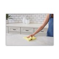 Cleaning Cloths | Boardwalk 2164039 16 in. x 16 in. Microfiber Cleaning Cloths - Yellow (24/Pack) image number 3